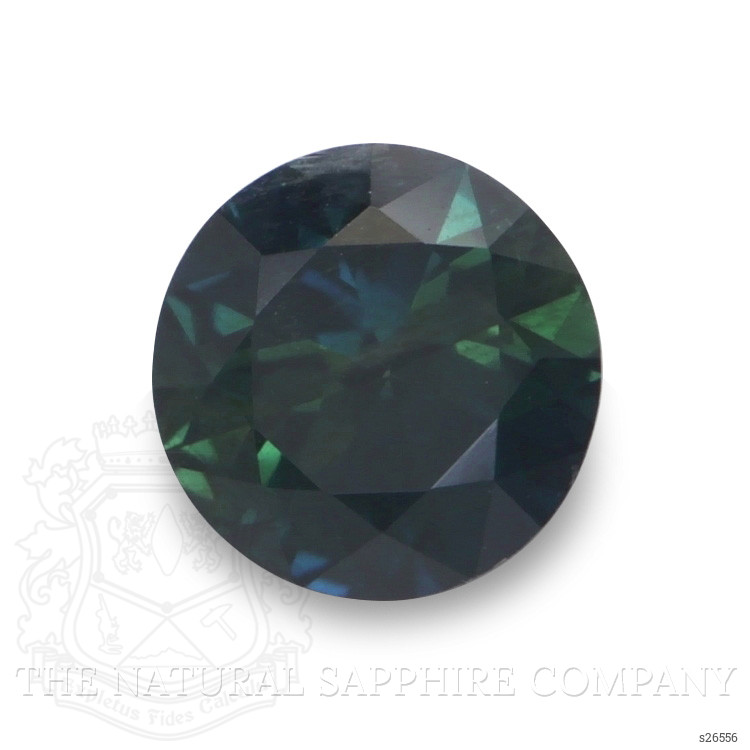 0.73 Ct. Bluish Green Sapphire from Ceylon (Sri Lanka)