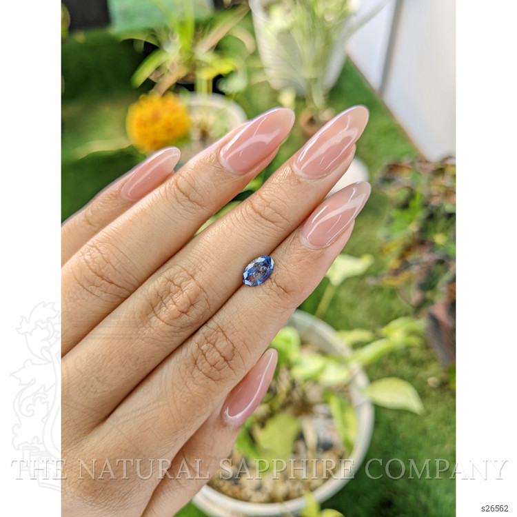 1.32 Ct. Bi Color Sapphire from Ceylon (Sri Lanka)