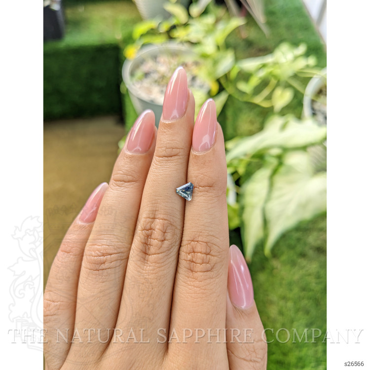 0.73 Ct. Bi Color Sapphire from Ceylon (Sri Lanka)