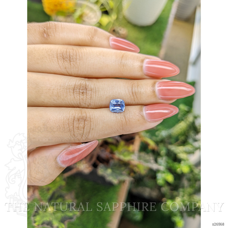 1.96 Ct. Blue Sapphire from Ceylon (Sri Lanka)