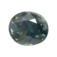 0.85 Ct. Bluish Green Sapphire from Ceylon (Sri Lanka) Video