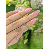 0.68 Ct. Yellowish Green Sapphire from Ceylon (Sri Lanka) Life Style