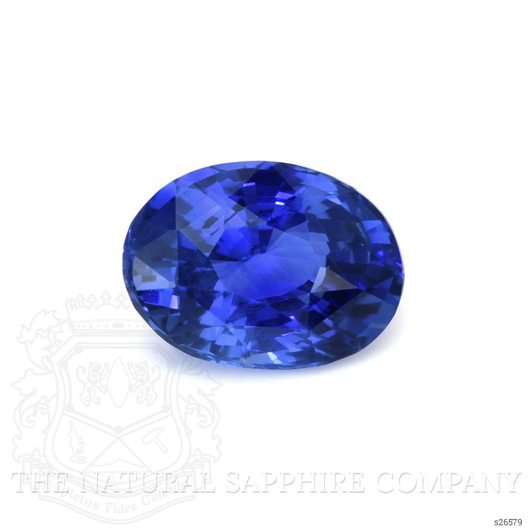 3.91 Ct. Blue Sapphire from Ceylon (Sri Lanka)