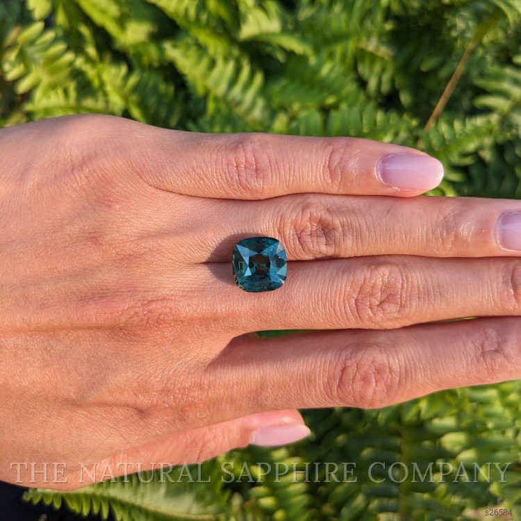 9.02 Ct. Green Sapphire from Madagascar