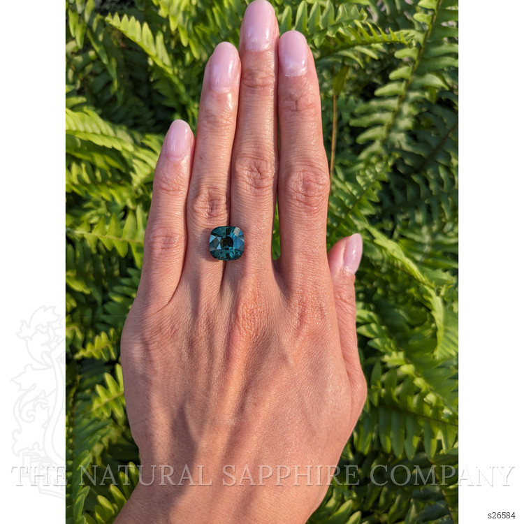 9.02 Ct. Green Sapphire from Madagascar