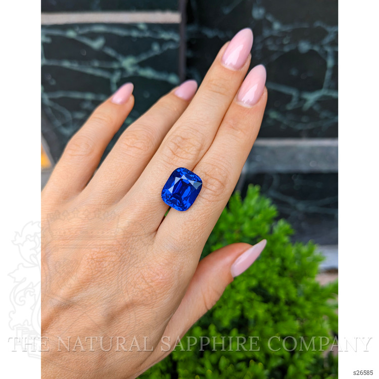 12.77 Ct. Blue Sapphire from Ceylon (Sri Lanka)
