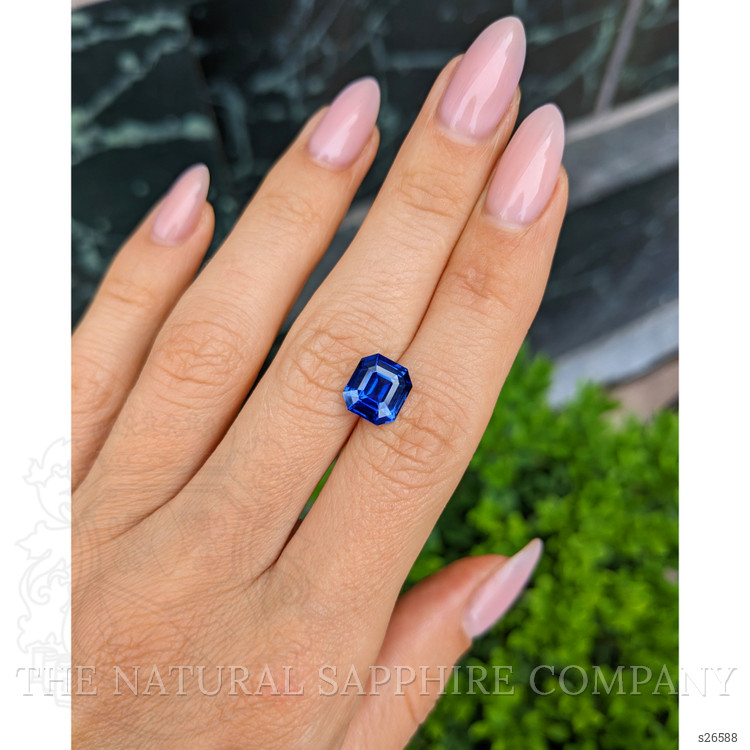 3.58 Ct. Blue Sapphire from Ceylon (Sri Lanka)
