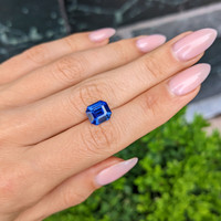 3.58 Ct. Blue Sapphire from Ceylon (Sri Lanka) Life Style