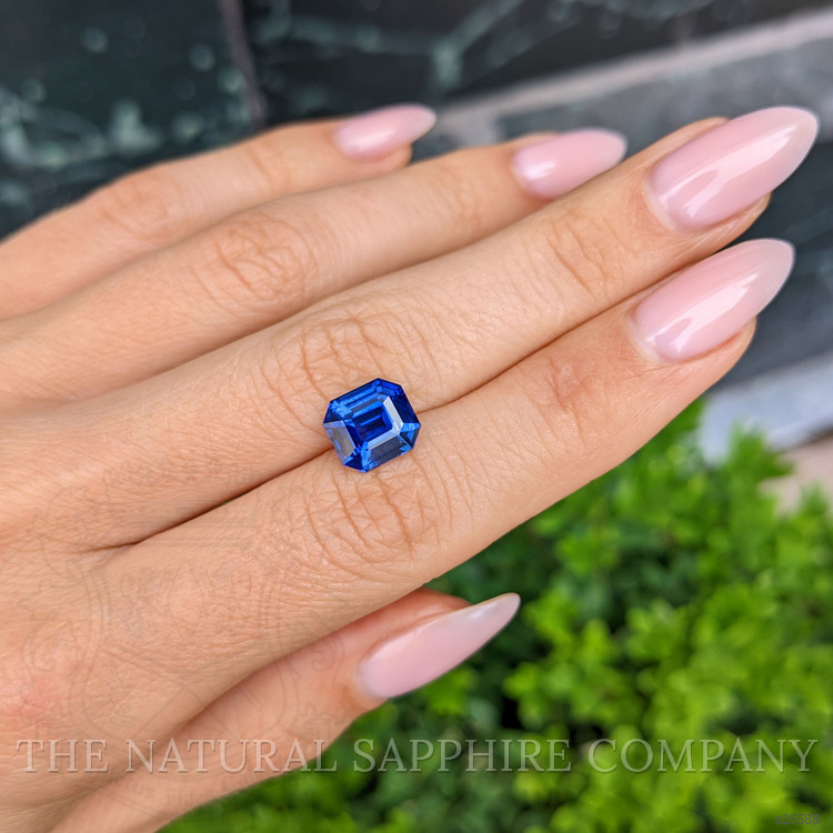 3.58 Ct. Blue Sapphire from Ceylon (Sri Lanka)