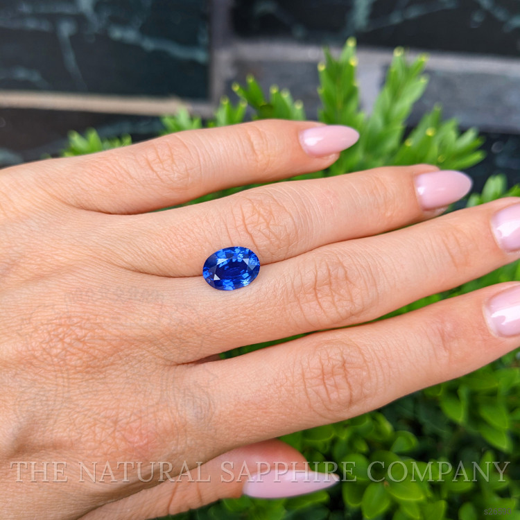 3.32 Ct. Blue Sapphire from Ceylon (Sri Lanka)