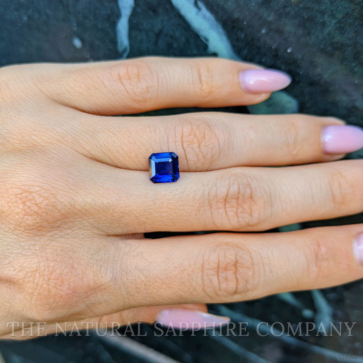 2.06 Ct. Blue Sapphire from Ceylon (Sri Lanka)