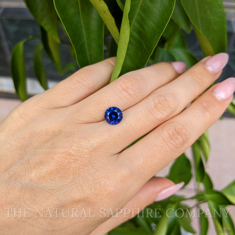 2.64 Ct. Blue Sapphire from Ceylon (Sri Lanka)