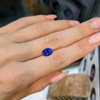 2.06 Ct. Blue Sapphire from Ceylon (Sri Lanka) Life Style