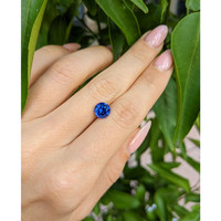 1.95 Ct. Blue Sapphire from Ceylon (Sri Lanka) Life Style