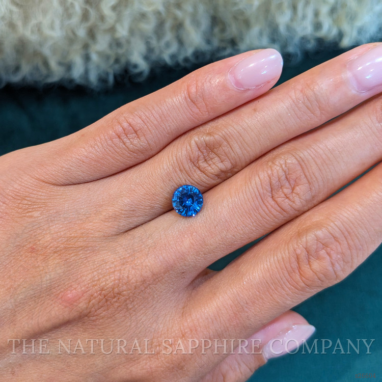 2.09 Ct. Blue Sapphire from Ceylon (Sri Lanka)