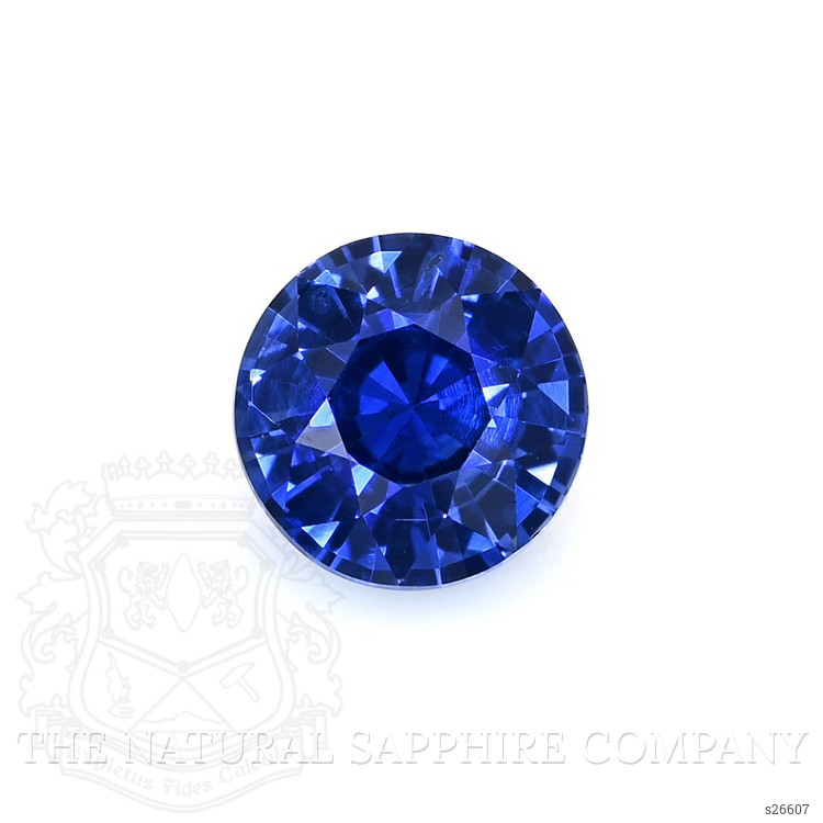 0.84 Ct. Blue Sapphire from Ceylon (Sri Lanka)