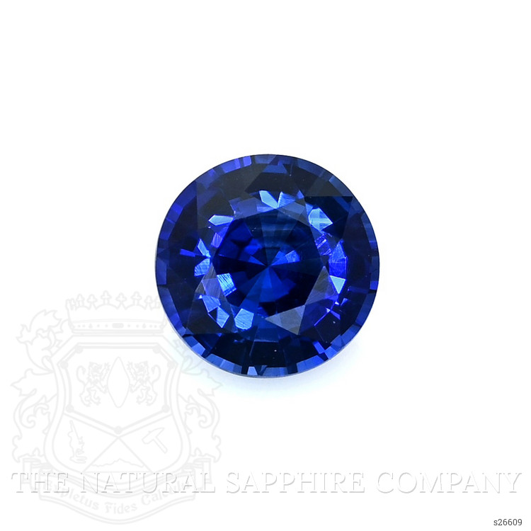 0.77 Ct. Blue Sapphire from Ceylon (Sri Lanka)