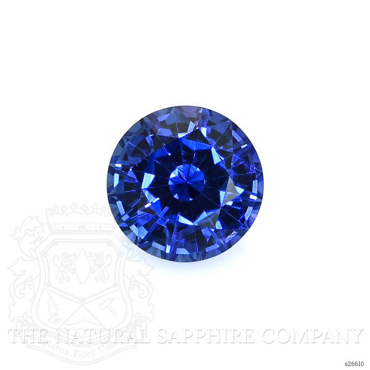 0.87 Ct. Blue Sapphire from Ceylon (Sri Lanka)