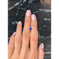 0.91 Ct. Blue Sapphire from Ceylon (Sri Lanka) Life Style