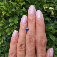 0.55 Ct. Blue Sapphire from Ceylon (Sri Lanka) Life Style