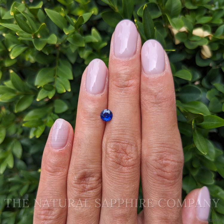 0.55 Ct. Blue Sapphire from Ceylon (Sri Lanka)