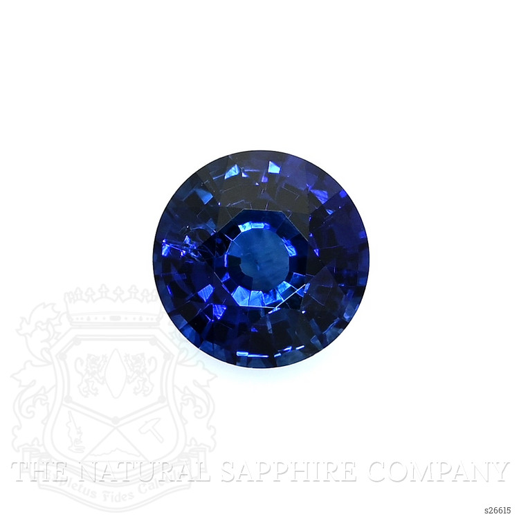 0.65 Ct. Blue Sapphire from Ceylon (Sri Lanka)