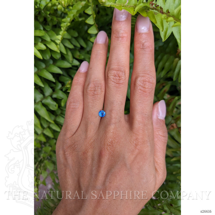 0.47 Ct. Blue Sapphire from Ceylon (Sri Lanka)