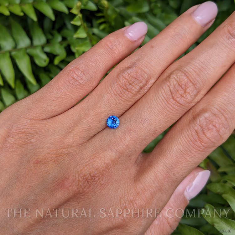 0.47 Ct. Blue Sapphire from Ceylon (Sri Lanka)