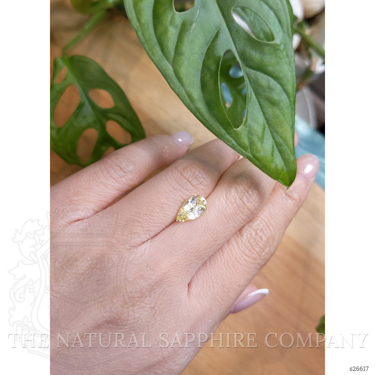 2.20 Ct. Yellow Sapphire from Ceylon (Sri Lanka)