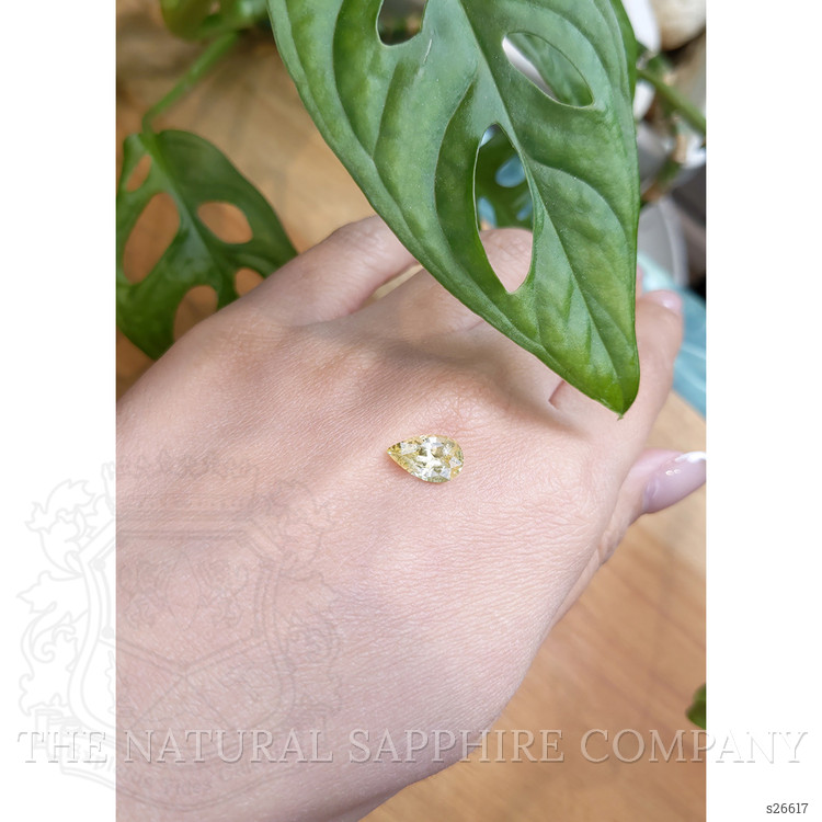 2.20 Ct. Yellow Sapphire from Ceylon (Sri Lanka)