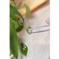 0.75 Ct. White Sapphire from Ceylon (Sri Lanka) Life Style