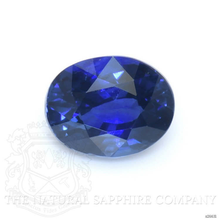 3.05 Ct. Blue Sapphire from Ceylon (Sri Lanka)