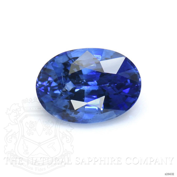 3.37 Ct. Blue Sapphire from Ceylon (Sri Lanka)