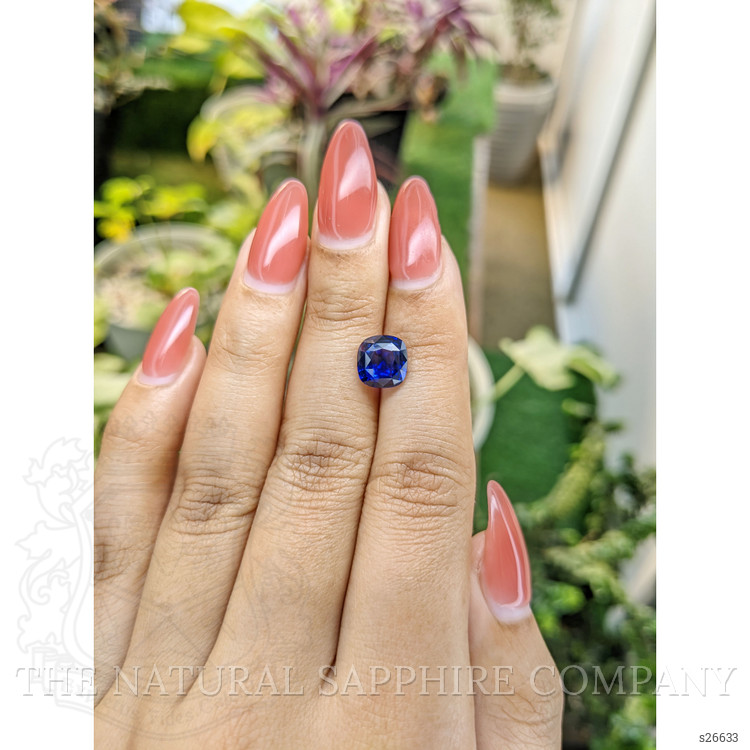 3.09 Ct. Blue Sapphire from Ceylon (Sri Lanka)