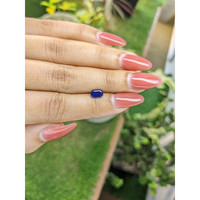1.10 Ct. Blue Sapphire from Ceylon (Sri Lanka) Life Style