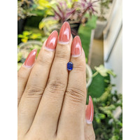 1.10 Ct. Blue Sapphire from Ceylon (Sri Lanka) Life Style