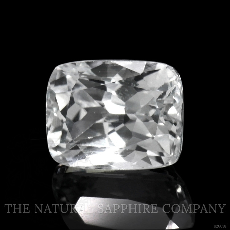 1.24 Ct. White Sapphire from Ceylon (Sri Lanka)