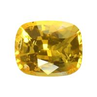 1.74 Ct. Orangish Yellow Sapphire from Ceylon (Sri Lanka) Video