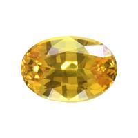 1.18 Ct. Yellowish Orange Sapphire from Ceylon (Sri Lanka) Video