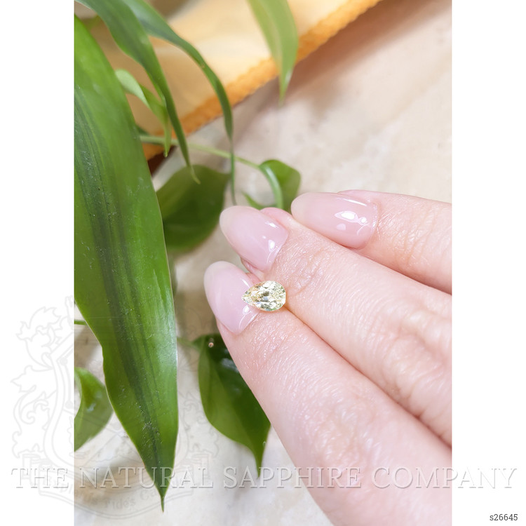 1.46 Ct. Yellow Sapphire from Ceylon (Sri Lanka)