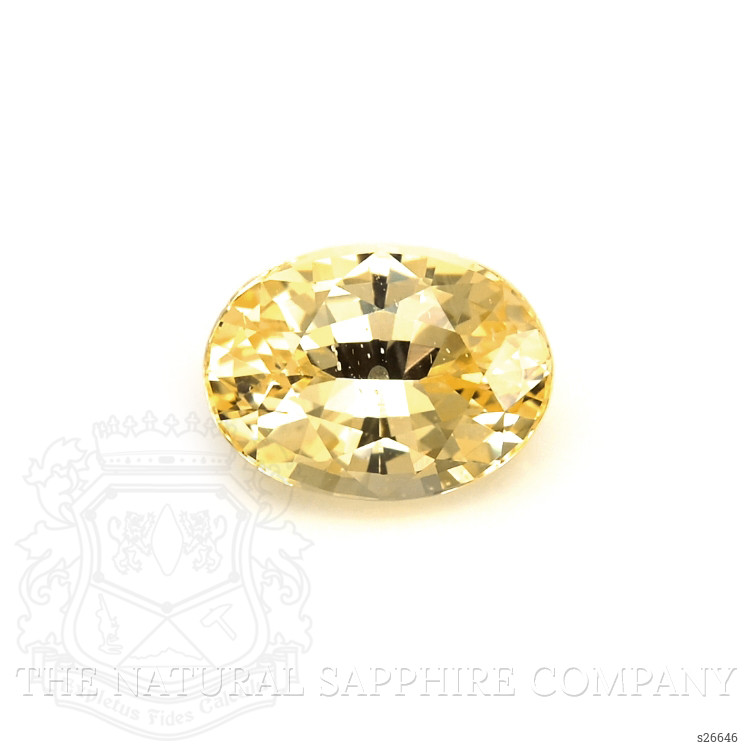 1.15 Ct. Yellow Sapphire from Ceylon (Sri Lanka)