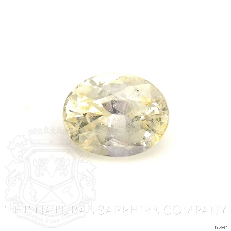 0.70 Ct. Yellow Sapphire from Ceylon (Sri Lanka)