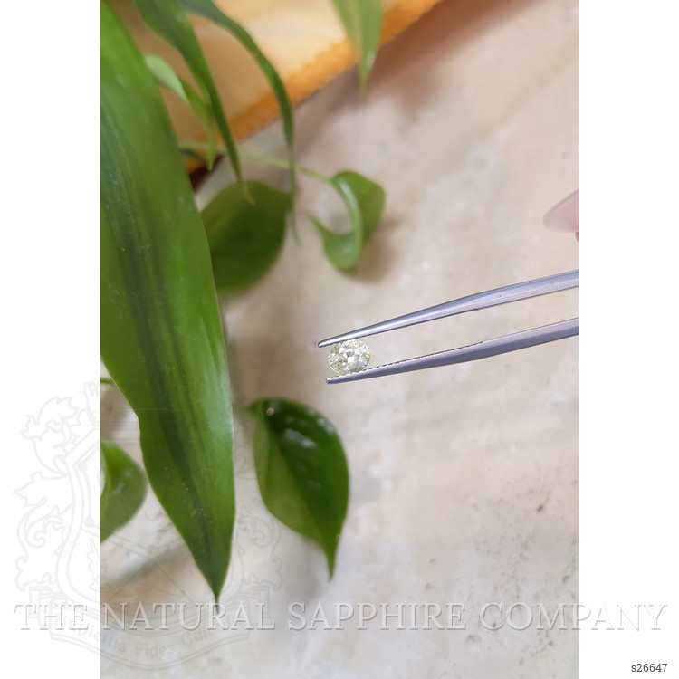 0.70 Ct. Yellow Sapphire from Ceylon (Sri Lanka)