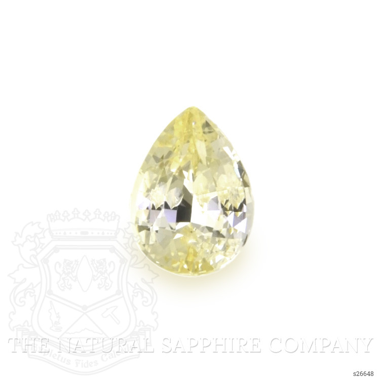 0.75 Ct. Yellow Sapphire from Ceylon (Sri Lanka)
