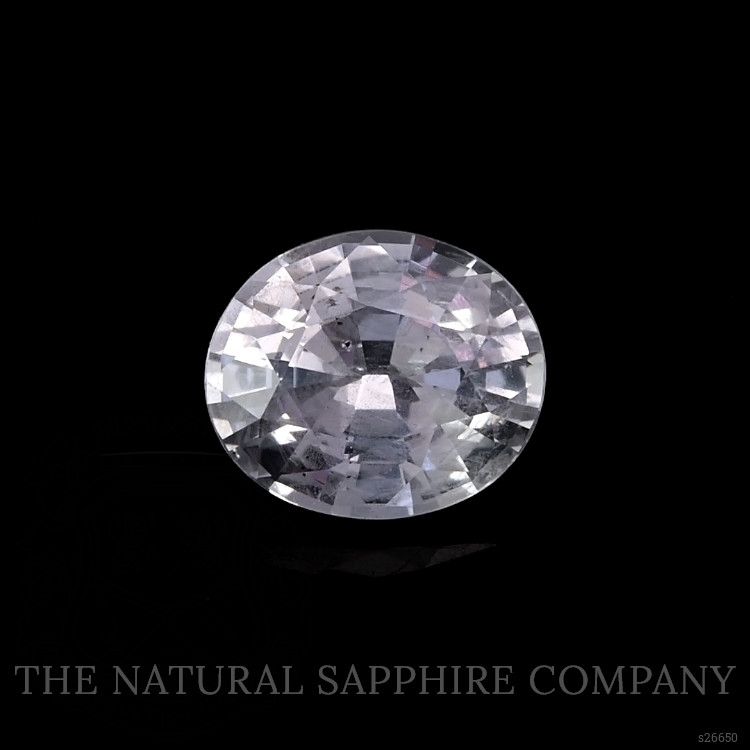 0.90 Ct. White Sapphire from Ceylon (Sri Lanka)
