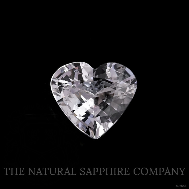 0.60 Ct. White Sapphire from Ceylon (Sri Lanka)