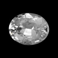 0.65 Ct. White Sapphire from Ceylon (Sri Lanka) Video