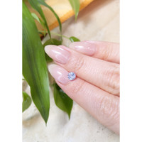 0.65 Ct. Blue Sapphire from Ceylon (Sri Lanka) Life Style