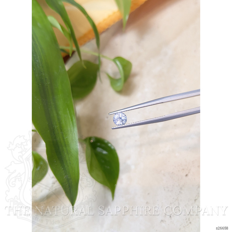 0.65 Ct. Blue Sapphire from Ceylon (Sri Lanka)