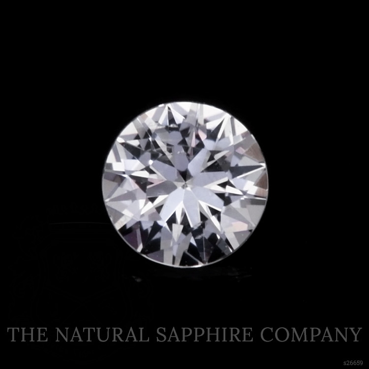 0.29 Ct. White Sapphire from Ceylon (Sri Lanka)